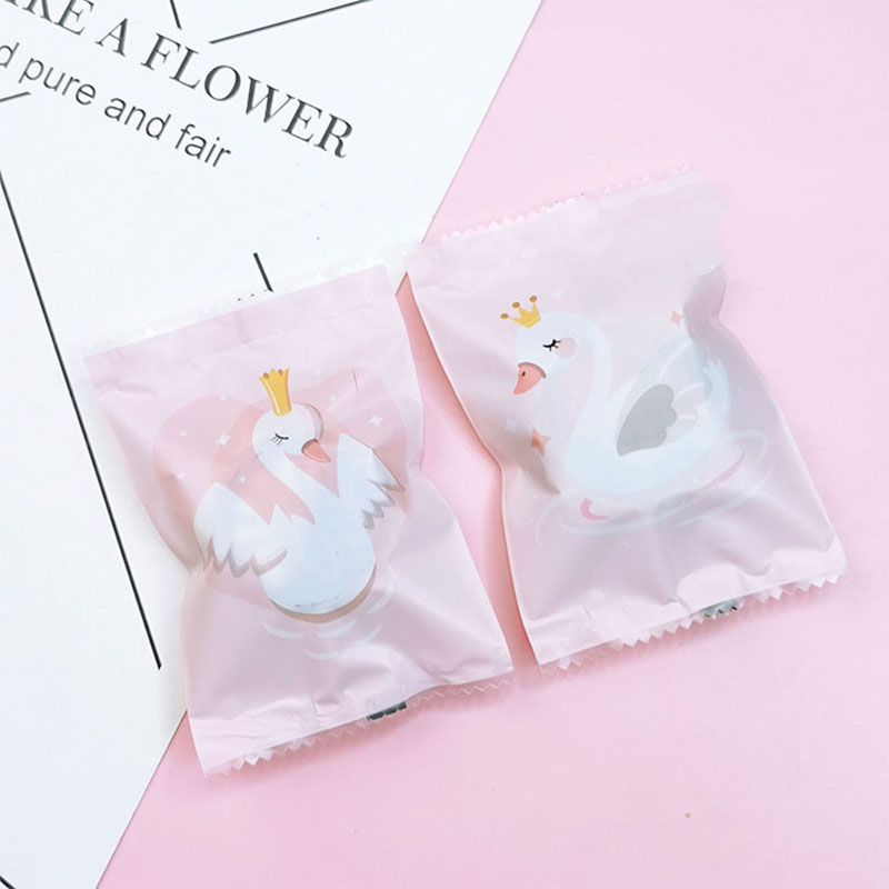 Food Lovers Snacks - プラスチック製の結婚式のバッグ,カラフルなスナックポーチ,ベーキング,雪片,小さな王冠,2in 1,ベビーシャワー用,100個