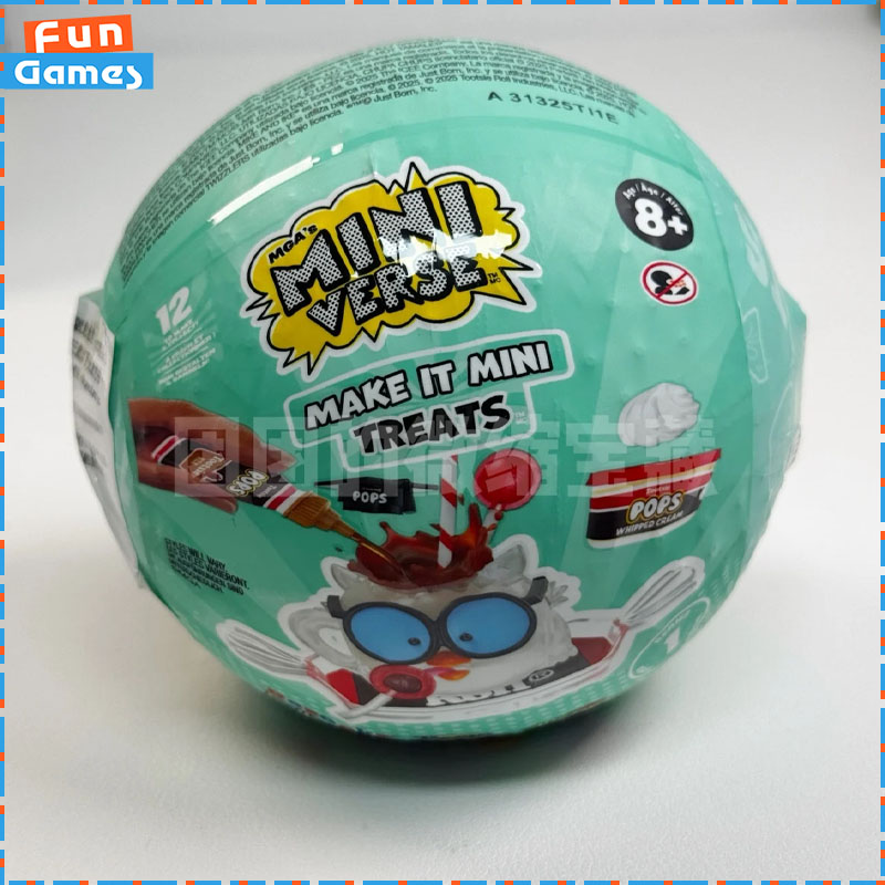 Food Snacks To Make - MGAミニバース ミニブラインドボールトイ ハロウィンフード プレイハウストイ ブランドスナック ミニミステリーボックス