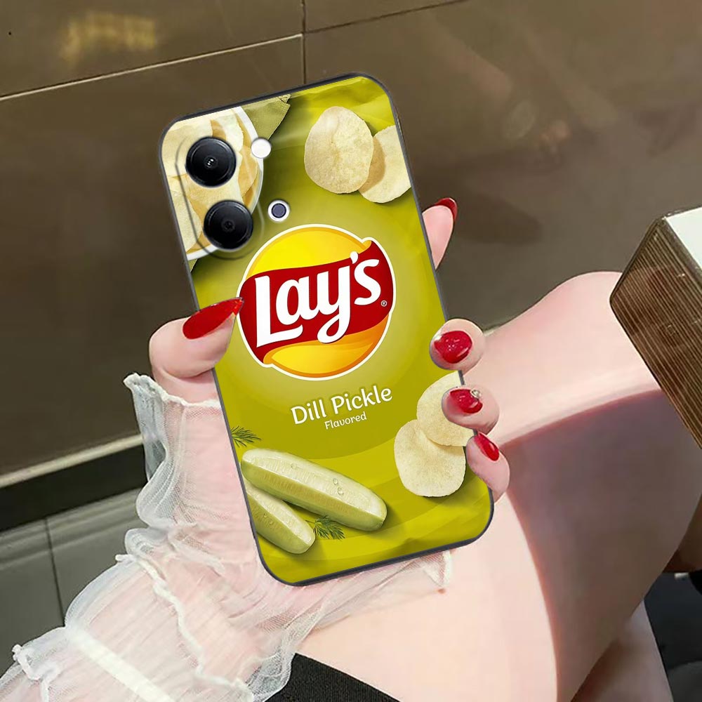 Logo Food Snack - 電話ケース VIVO Y400 Y04 Y05 Y15S