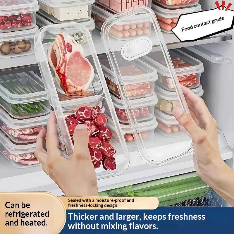 積み重ね可能な冷蔵庫・冷凍庫用オーガナイザー 1個入り 正方 - Food Packed Snacks のレビューと価格