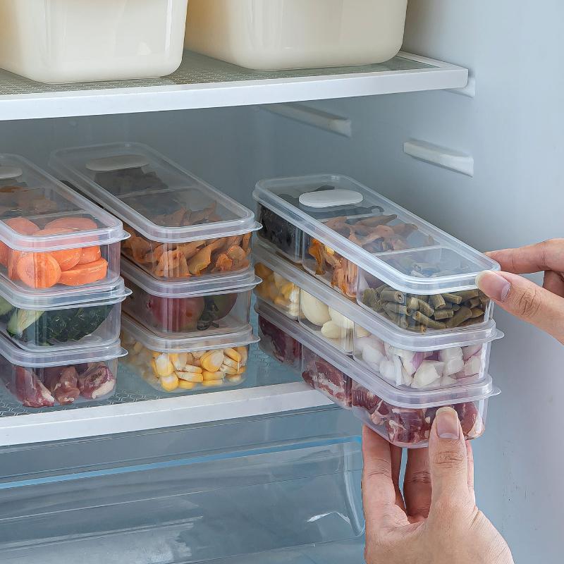 積み重ね可能な冷蔵庫・冷凍庫用オーガナイザー 1個入り 正方 - Food Packed Snacks のレビューと価格