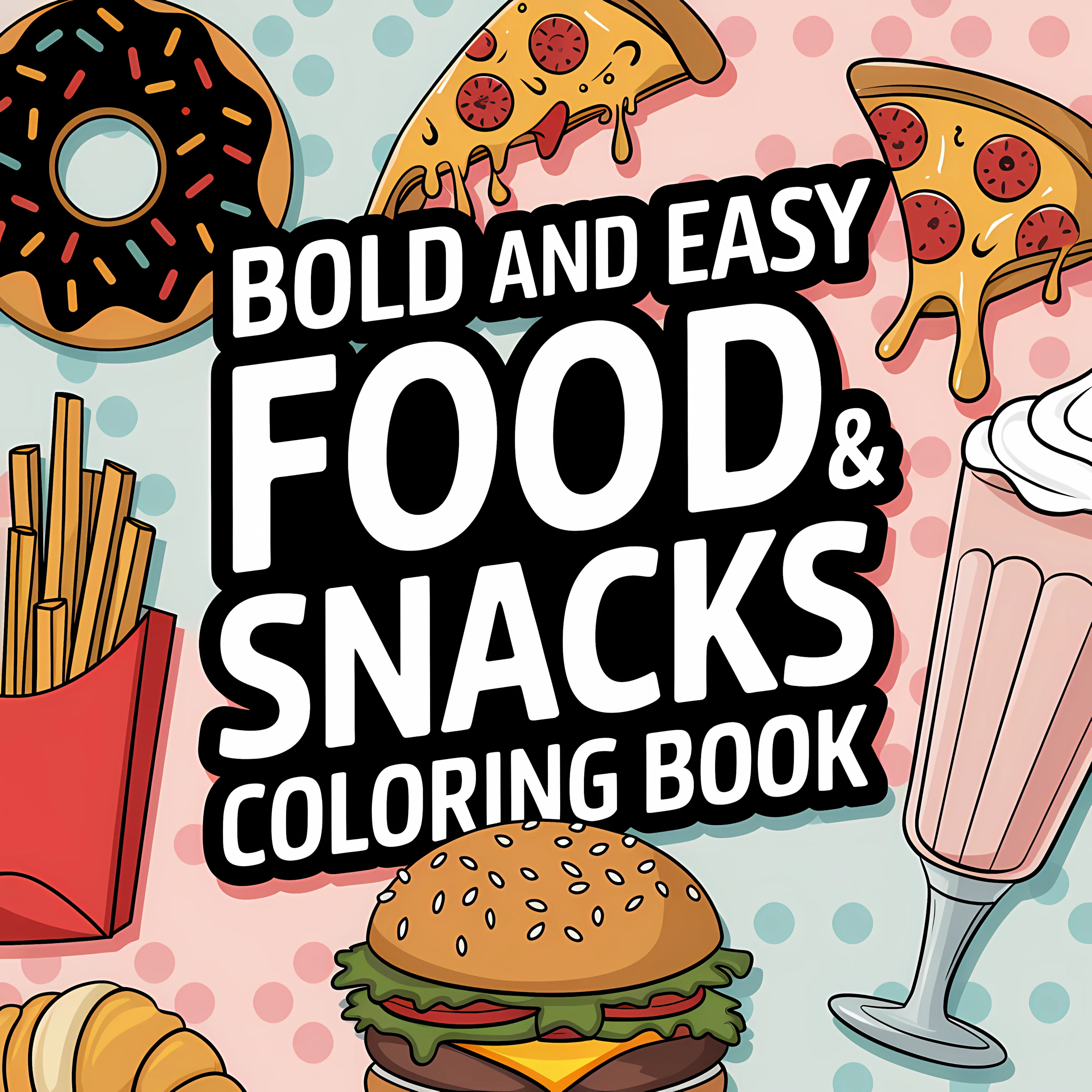 簡単なお食事や軽食の塗り絵ブック 大人向け塗り絵ブック、誕生 - Food Snacks Coloring Book のレビューと価格