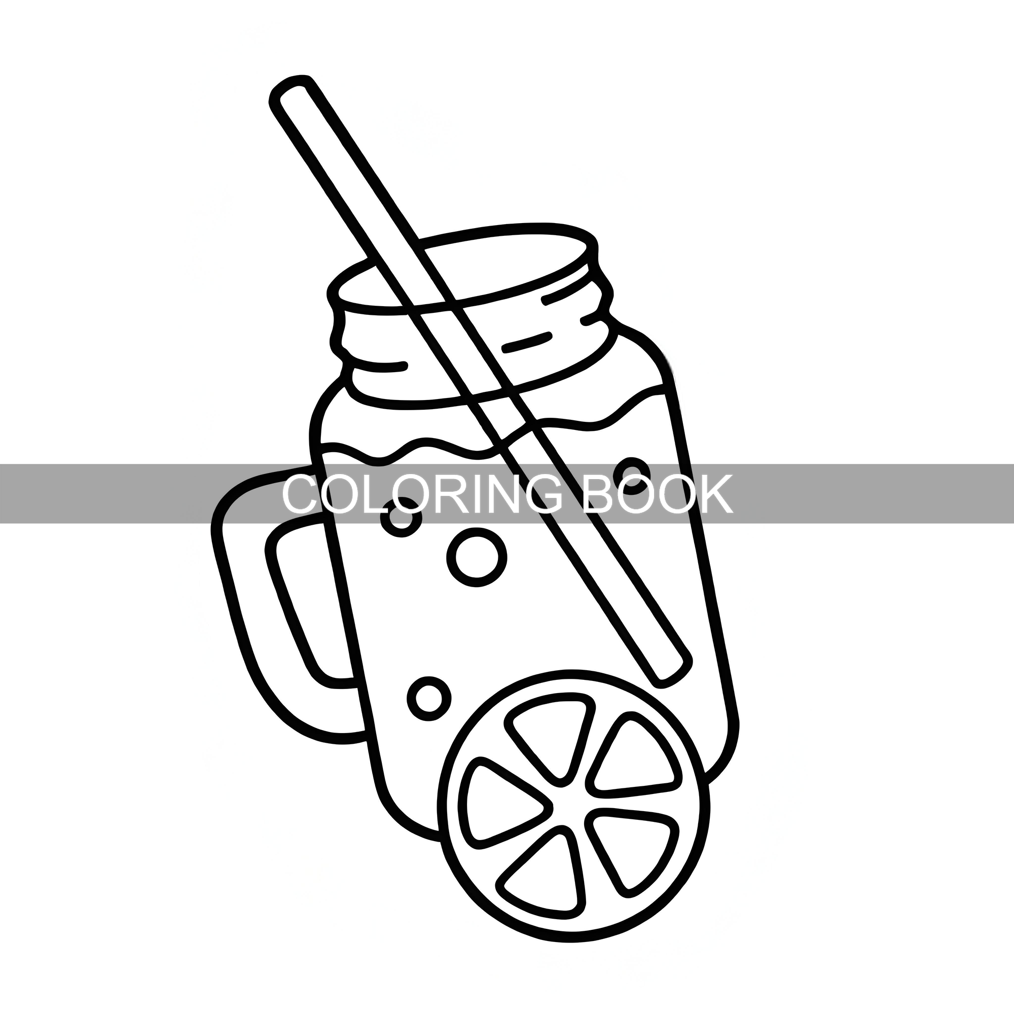 Delicious Treats Coloring Book - Food Snacks Coloring Book のレビューと価格