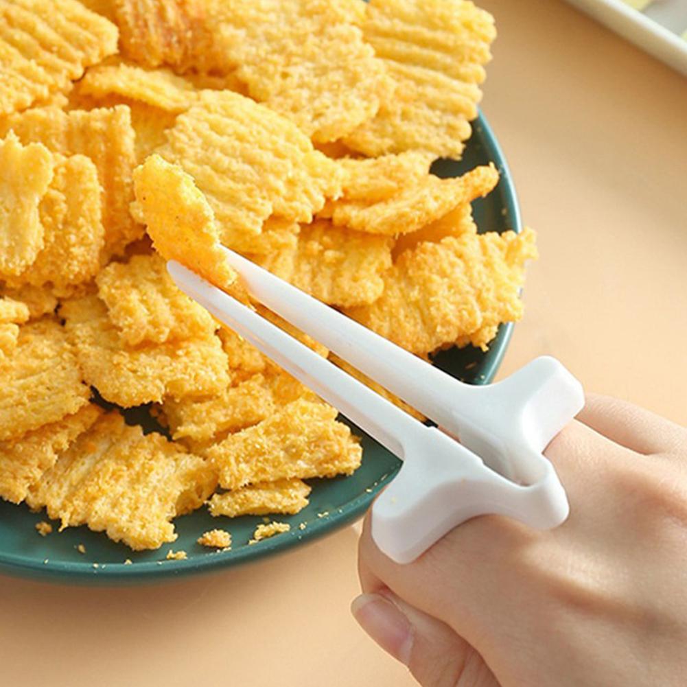 ゲーマー向け1個入り指箸、怠惰なスナッククリップ、ゲームや動 - Snacks Food Video のレビューと価格
