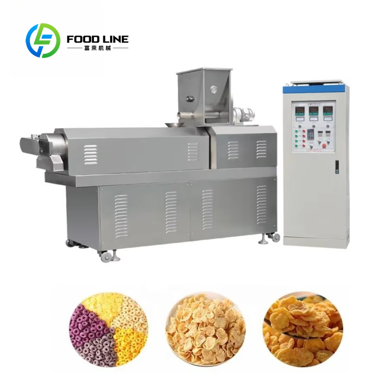 カスタマイズ可能なコスト削減自動コーンフレーク製造機、工業用 - Food Snacks Making Machine のレビューと価格