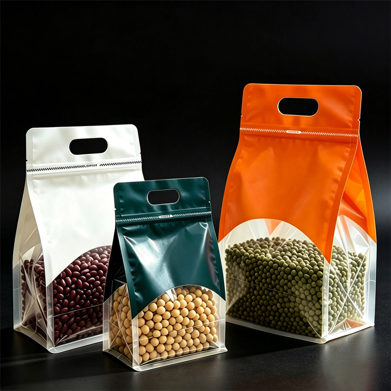 50枚入り透明ハンドヘルドシールバッグ、穀物、スナック、コー - Logo Food Snack のレビューと価格