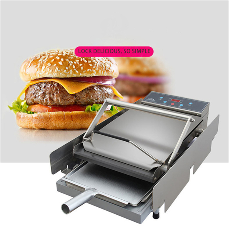 小型電動自動高速スナックフード加熱パン製造ハンバーガーマシン - Food Snacks Making Machine のレビューと価格