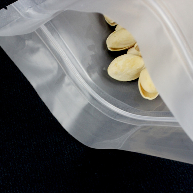 100 個のつや消しプラスチックジップロック包装袋 DIY  - Logo Food Snack のレビューと価格