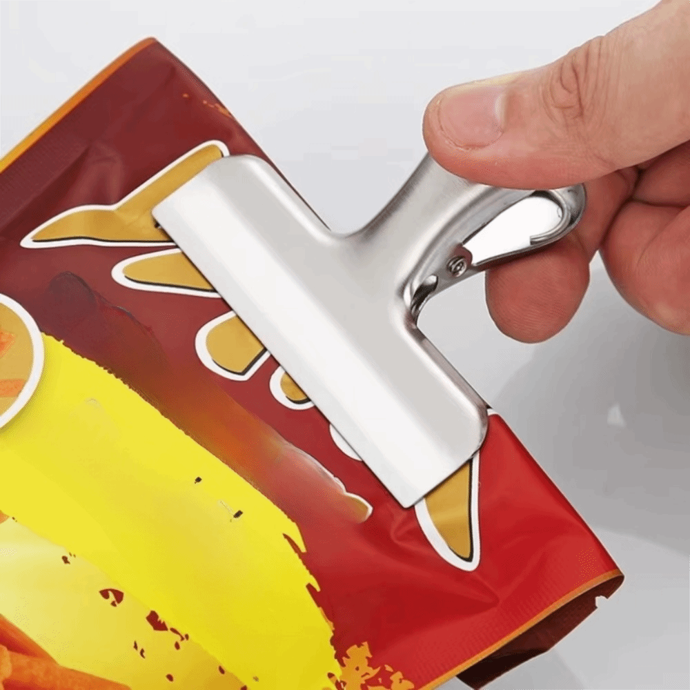 8 個のステンレス鋼 T 字型スナックバッグシーリングクリッ - Food Snacks Corner のレビューと価格