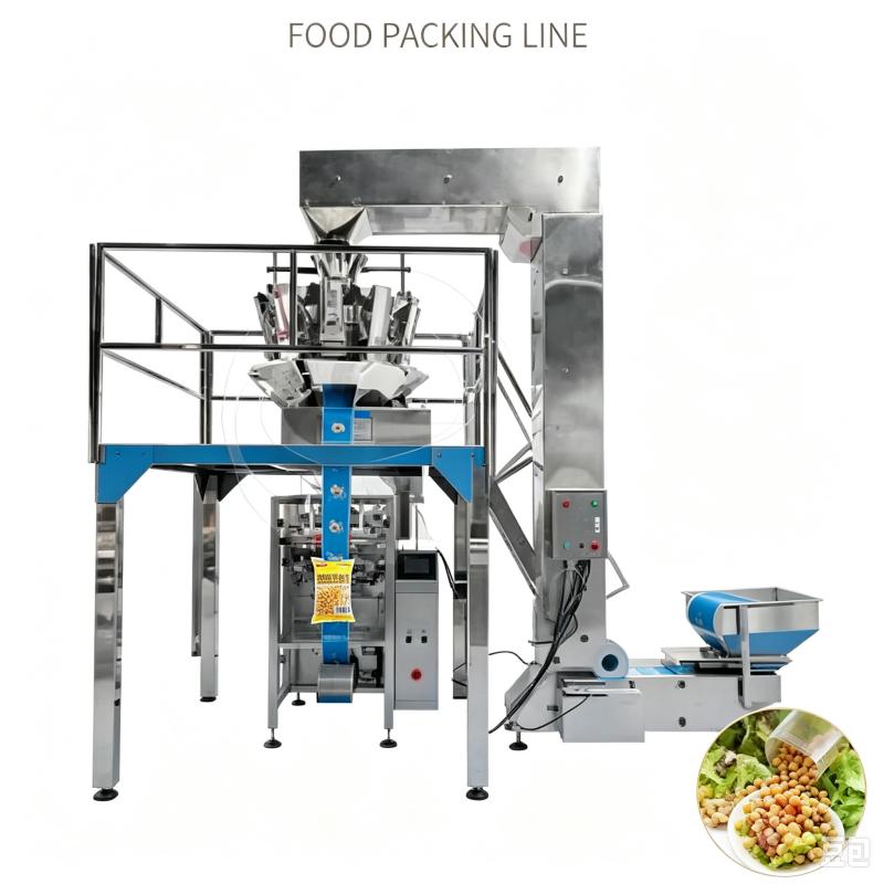 自動冷凍フルーツ包装機 マルチヘッド計量機 乾燥食品チップス - Food Packed Snacks のレビューと価格