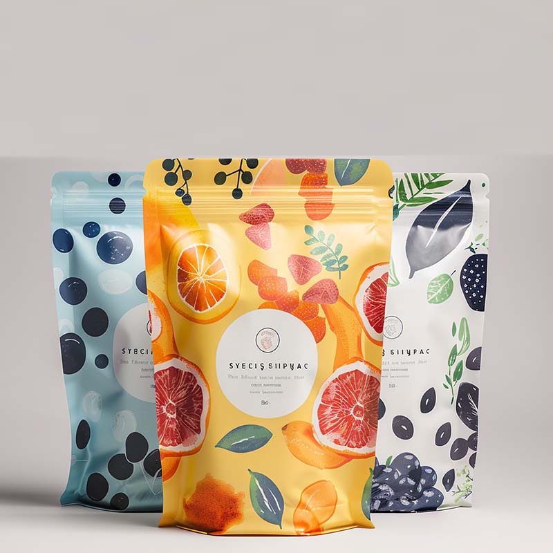 カスタムロゴ入り食品包装袋、防湿・気密、スナックやドライフル - Logo Food Snack のレビューと価格