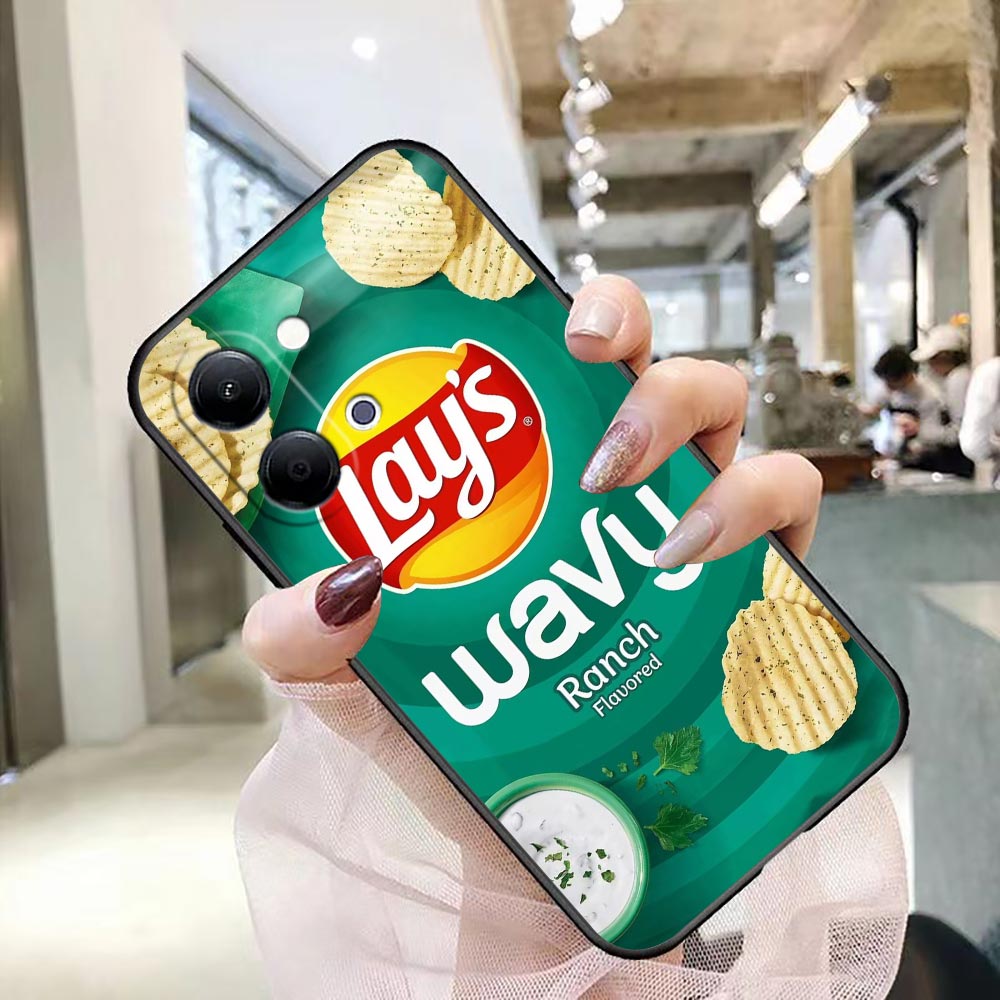 電話ケース VIVO Y400 Y04 Y05 Y15S Y - Logo Food Snack のレビューと価格