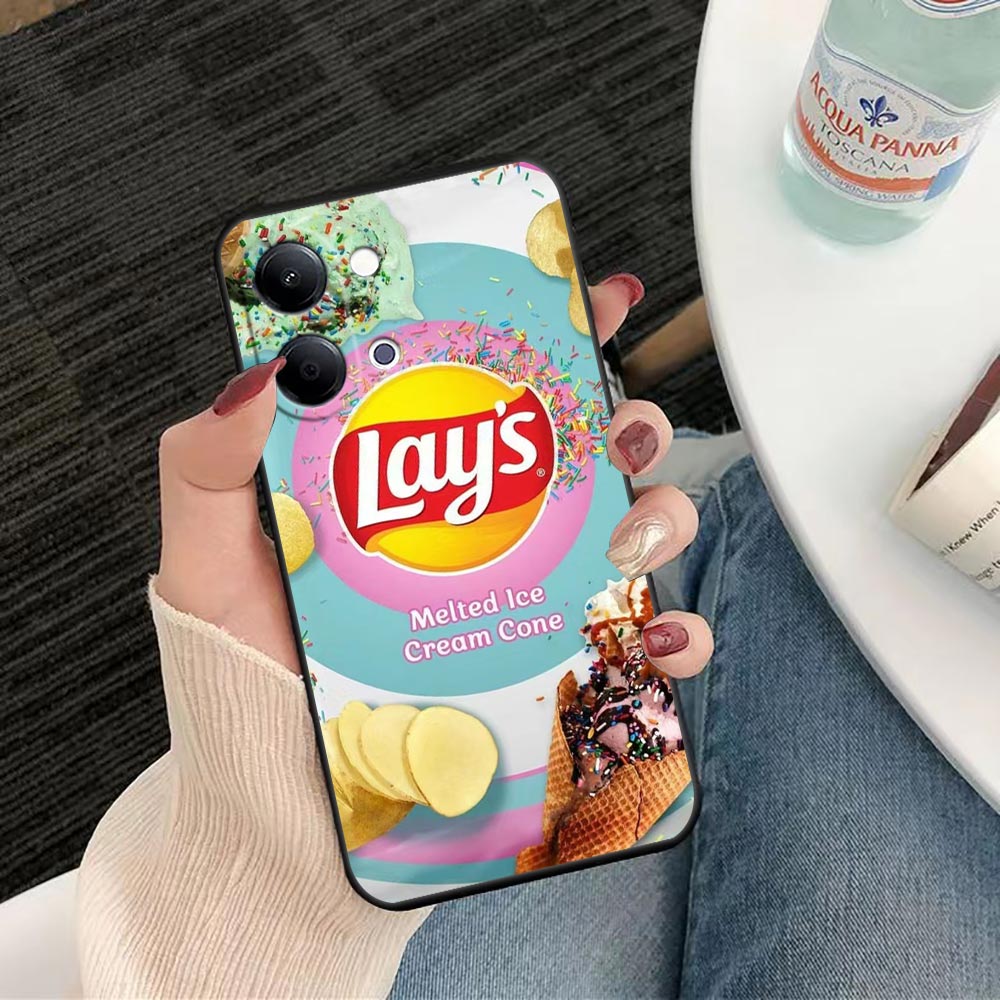 電話ケース VIVO Y400 Y04 Y05 Y15S Y - Logo Food Snack のレビューと価格