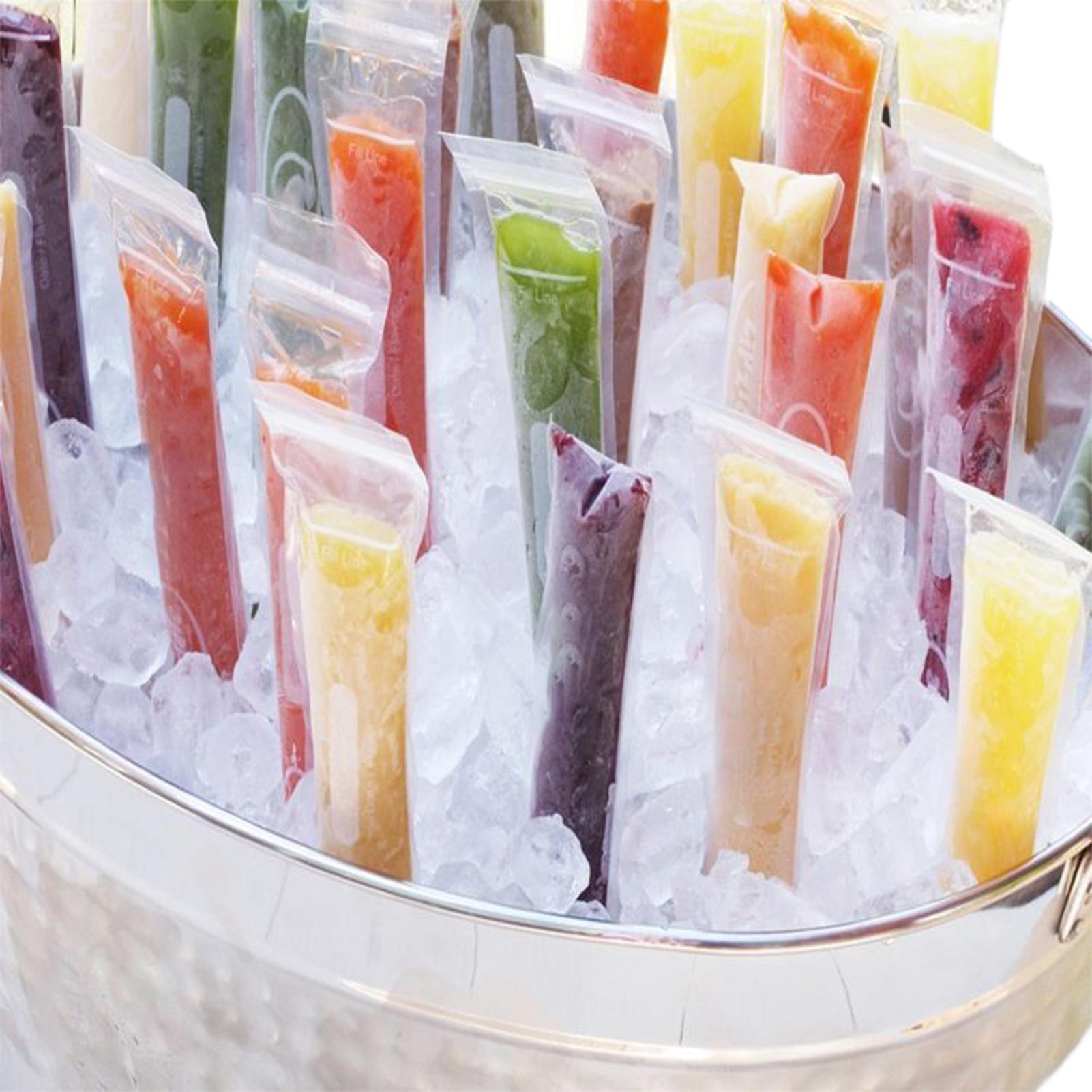フリーズポップスリーブ 100個入り 液漏れ防止 食品グレー - Food Snacks Healthy のレビューと価格